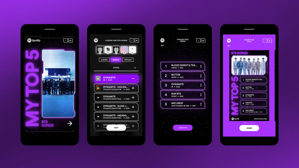 My Top 5 BTS Songs Experience 2