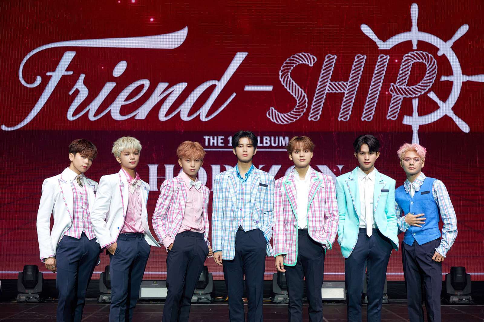 HORI7ON debuted mnet countdown