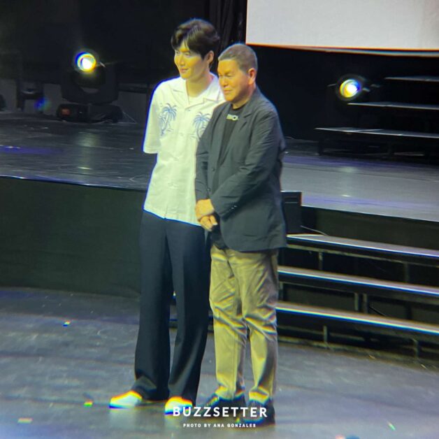 kim seon ho with mr ben chan fan meeting