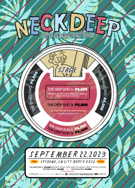 neck deep in manila ticket prices