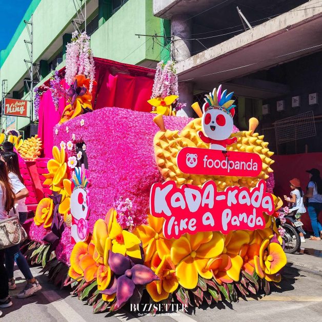 foodpanda float parade kadayawan festival 2023