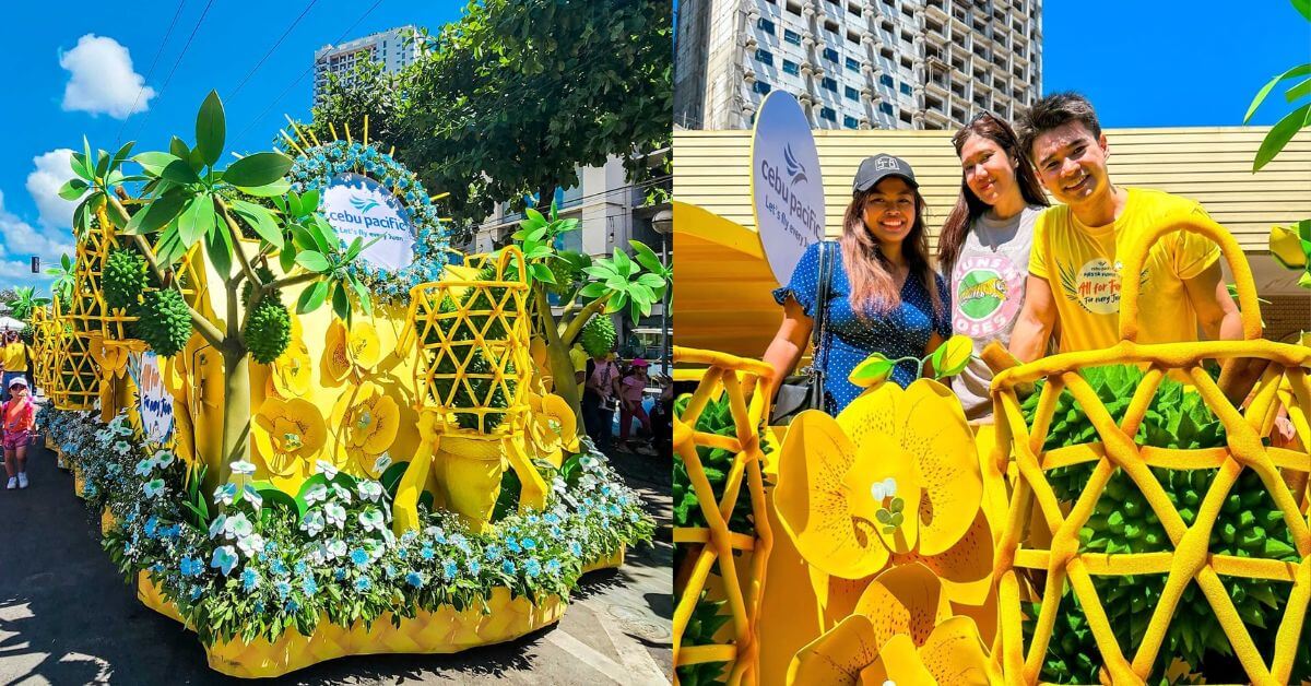 kadayawan festival 2023 float parade cebu pacific