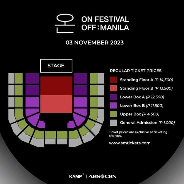 on music festival ticket prices