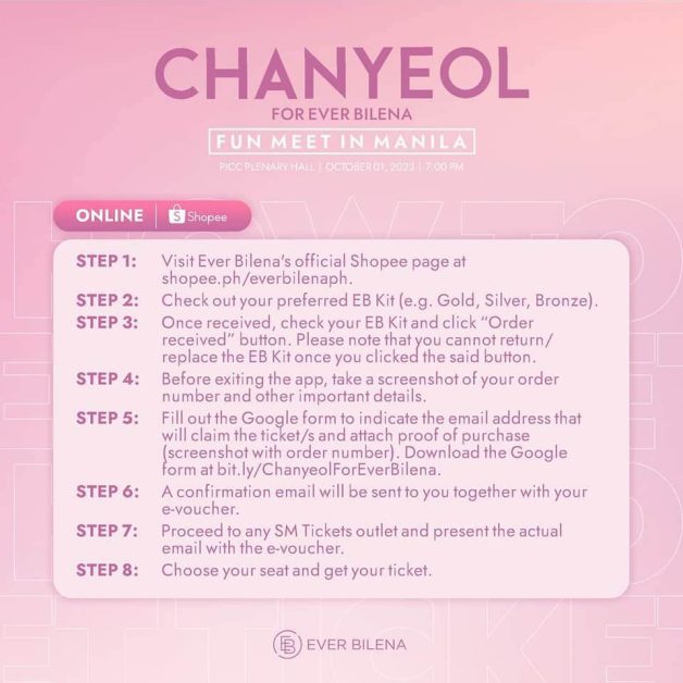 chanyeol fanmeeting manila ticket mechanics 2