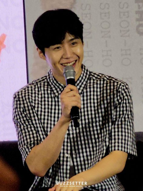kim seon ho bench press conference manila