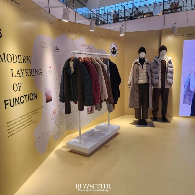 uniqlo autumn winter outfit layering