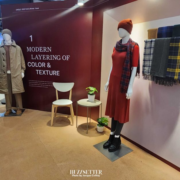 uniqlo autumn winter outfit modern layering