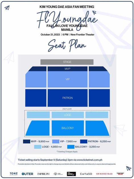 seat plan youngdae in manila