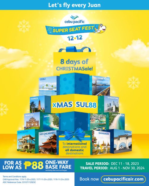 cebu pacific christmas sale 12 12