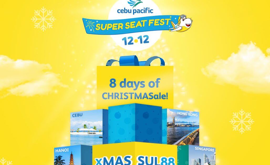 cebu pacific christmas sale 88