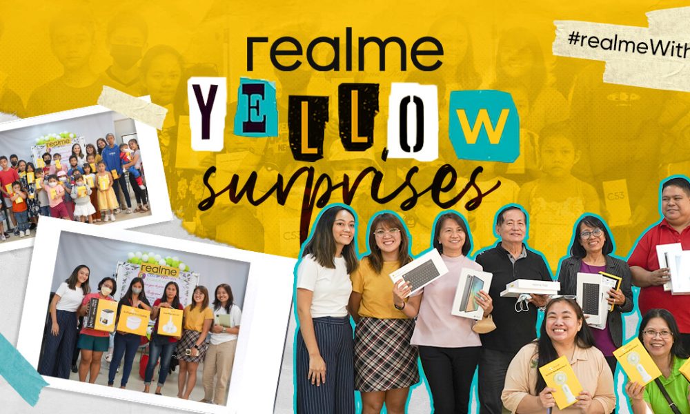 realme Yellow Surprises CSR