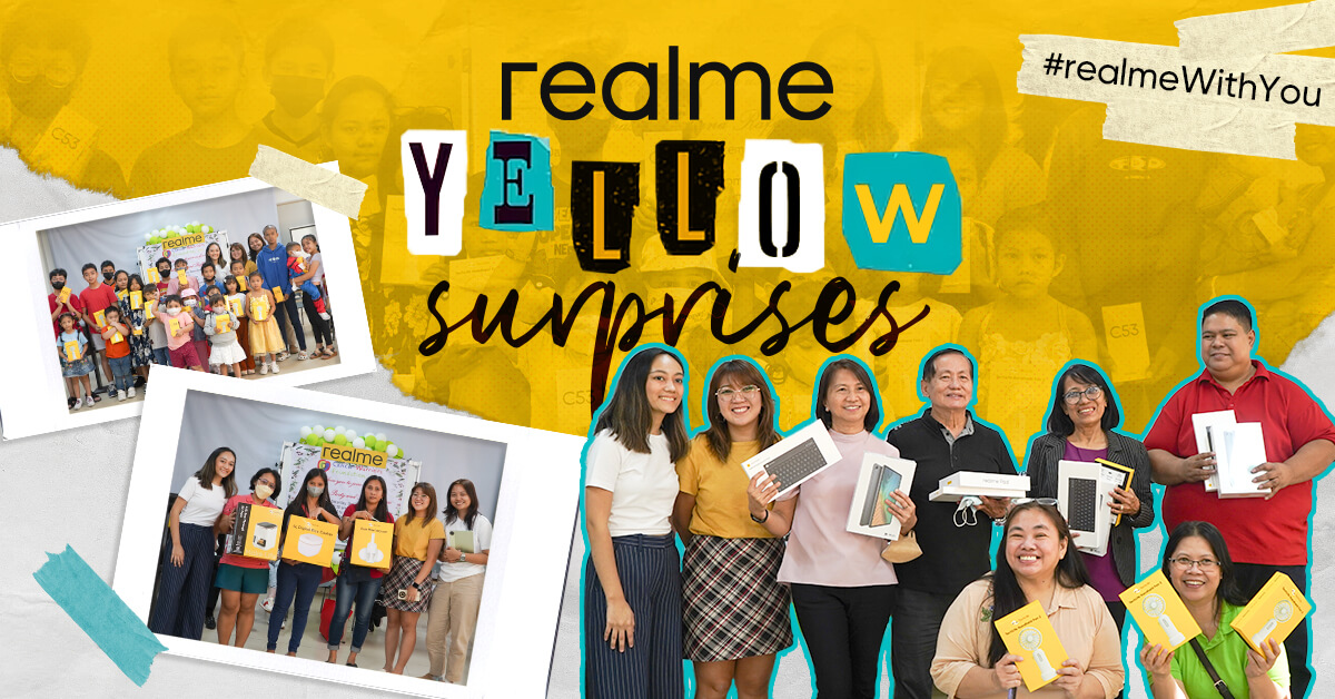 realme Yellow Surprises CSR