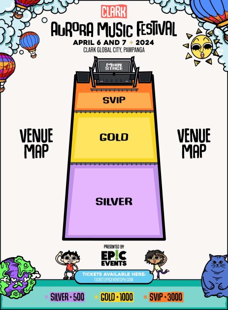 Aurora Music Festival Clark 2024 ticket prices