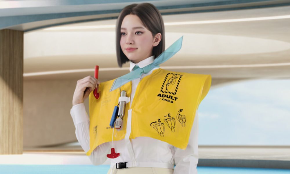 Korean Airlines virtual humans