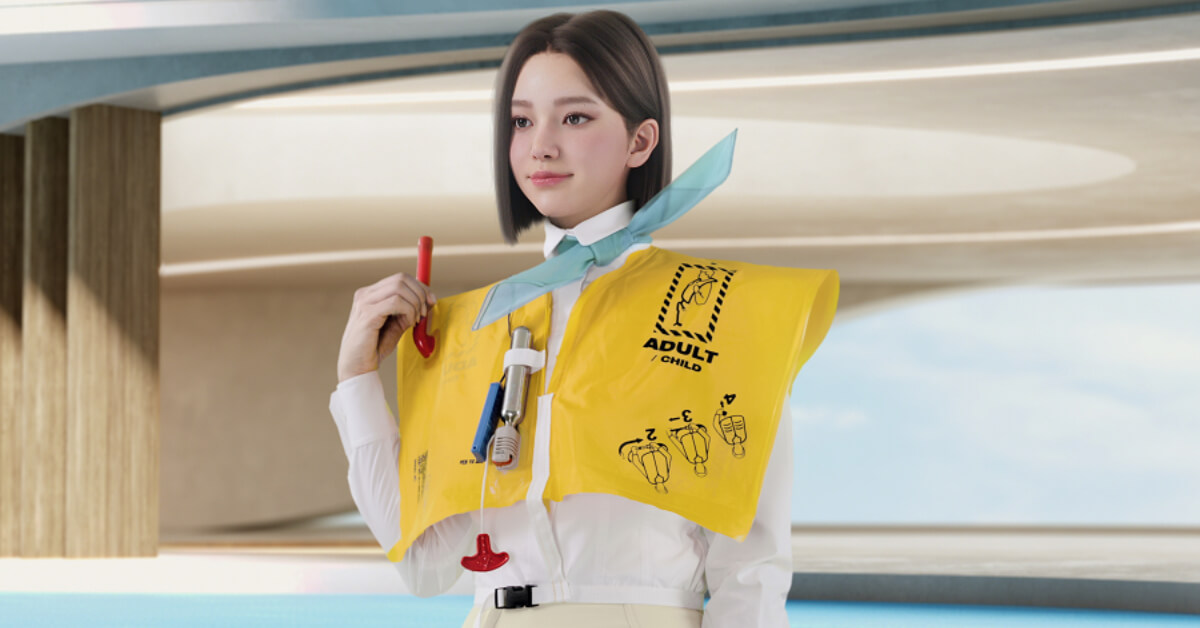 Korean Airlines virtual humans