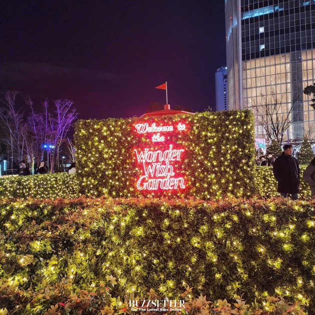 lotte world plaza christmas winter wish garden