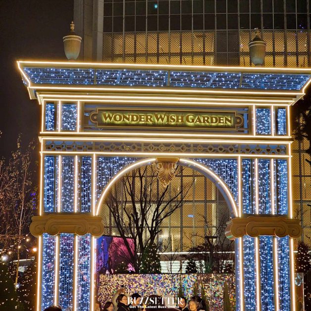 wonder wish garden lotte world plaza christmas