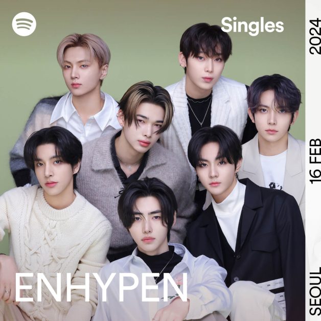 ENHYPEN drops Spotify K Pop ON