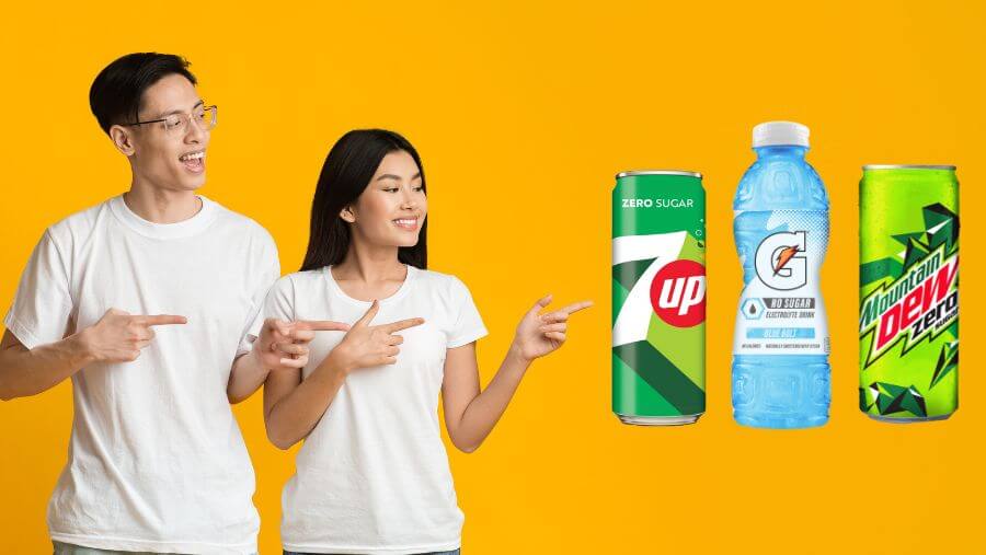 ENJOY ZERO SUGAR DRINKS