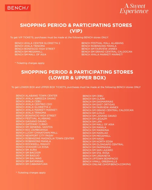 a sweet experience bench fun meet enhypen bench participating stores