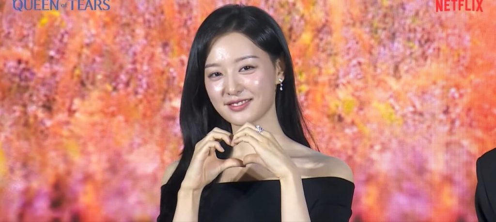 kim ji wonqueen of tears press conference