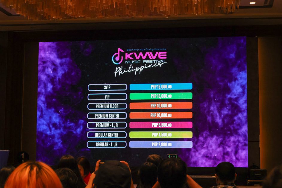 kwave music festival philippines ticket prices