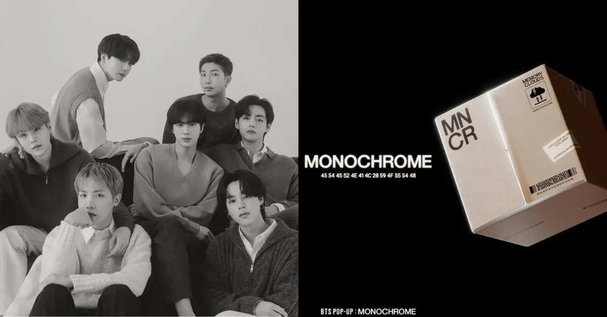 BTS POP UP MONOCHROME location dates