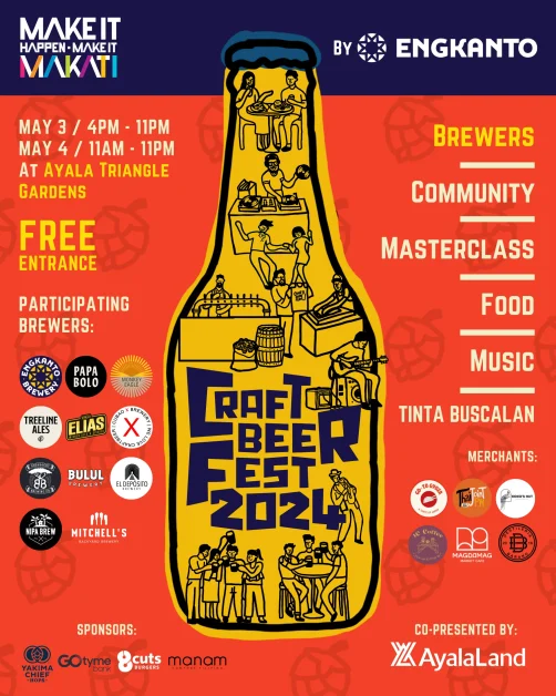 CRAFT BEER FEST 2024 in Ayala Triangle Gardens Makati