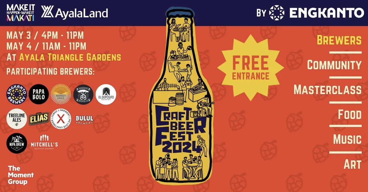 CRAFT BEER FEST 2024 in Ayala Triangle Gardens