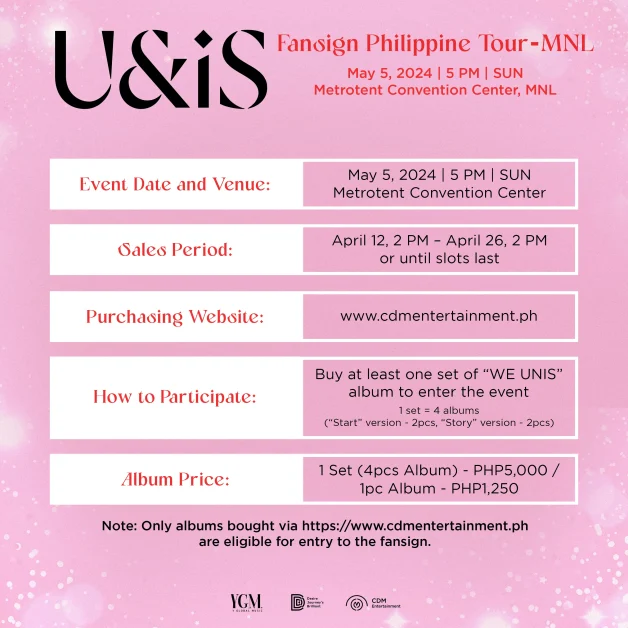 UNIS Manila May 5 Show Details