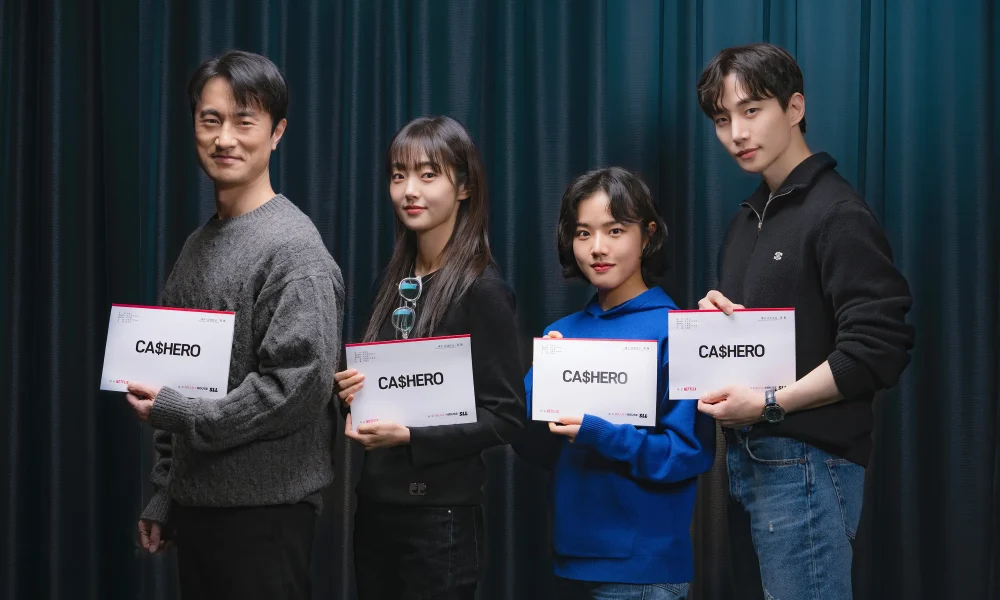 nETFLIX kdrama Cashero Casting Announcement