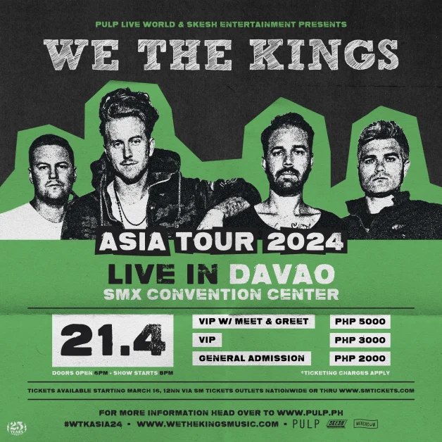 we the kings asia tour 2024 davao