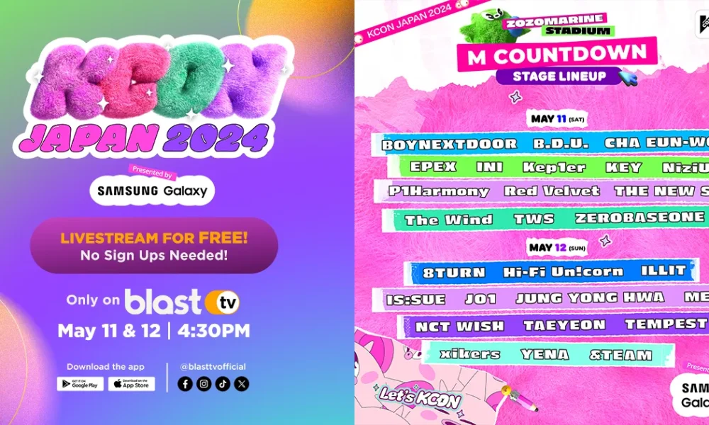 KCON Japan 2024 lineup livestream free