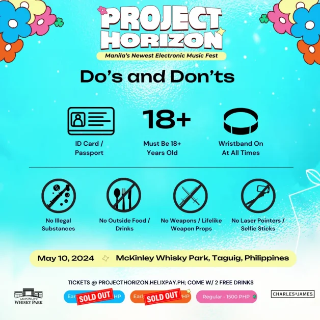 Project Horizon EDM Fests Manila Dos And Donts