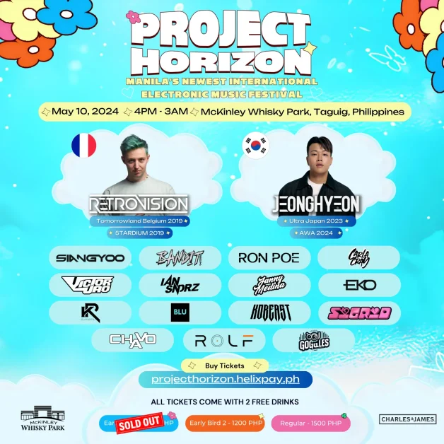 Project Horizon EDM Fests Manila Full Lineup
