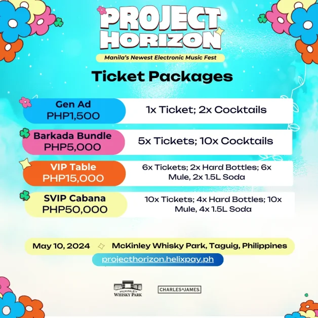 Project Horizon EDM Fests Manila ticket prices