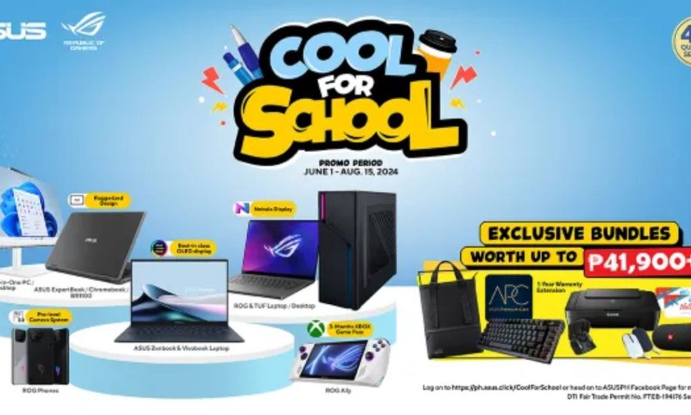 ASUS AND ROG COOL FOR SCHOOL PROMO