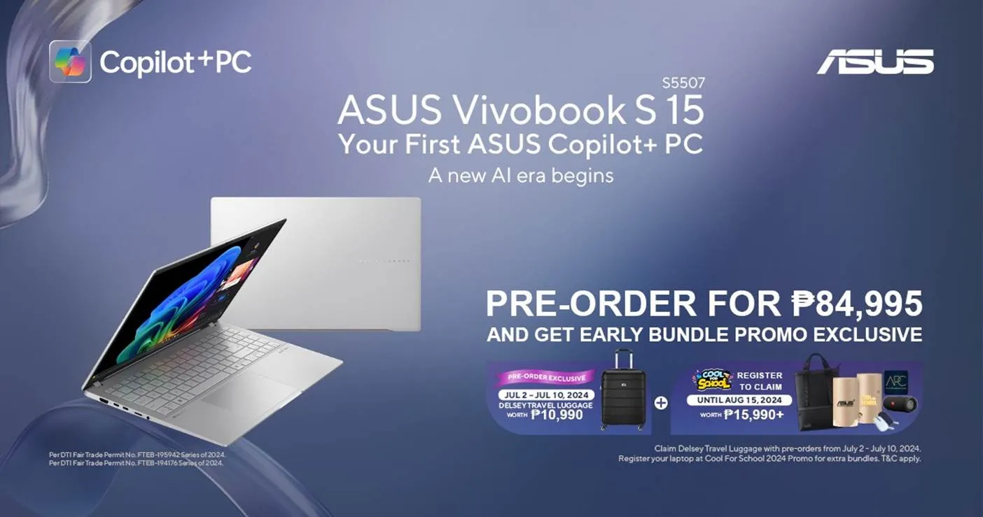 ASUS Vivobook S 15 Copilot PC