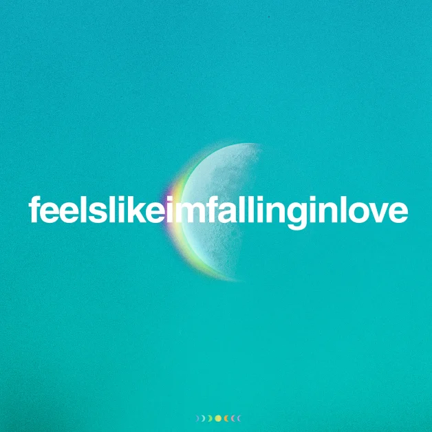 Coldplay feels like im falling in love artwork