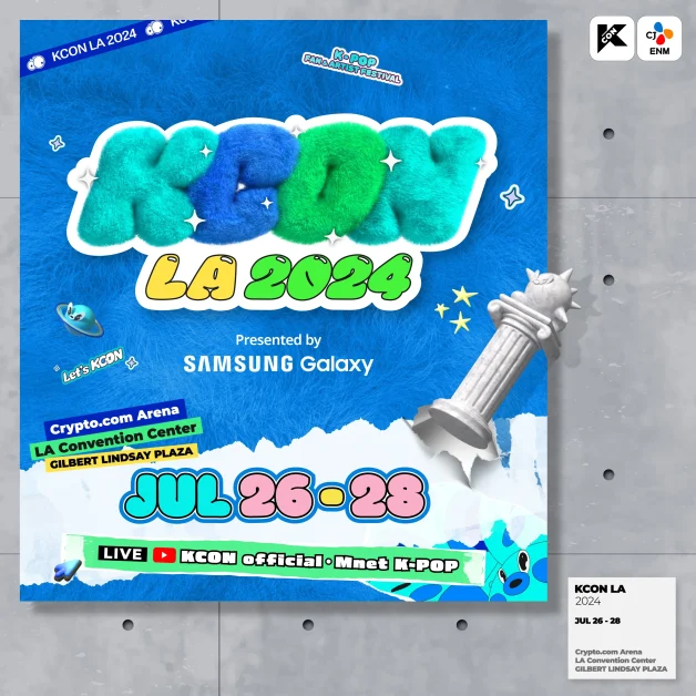KCON LA 2024 poster