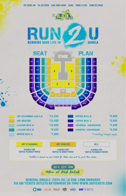 RUN 2 U Manila Running Manila ticket prices