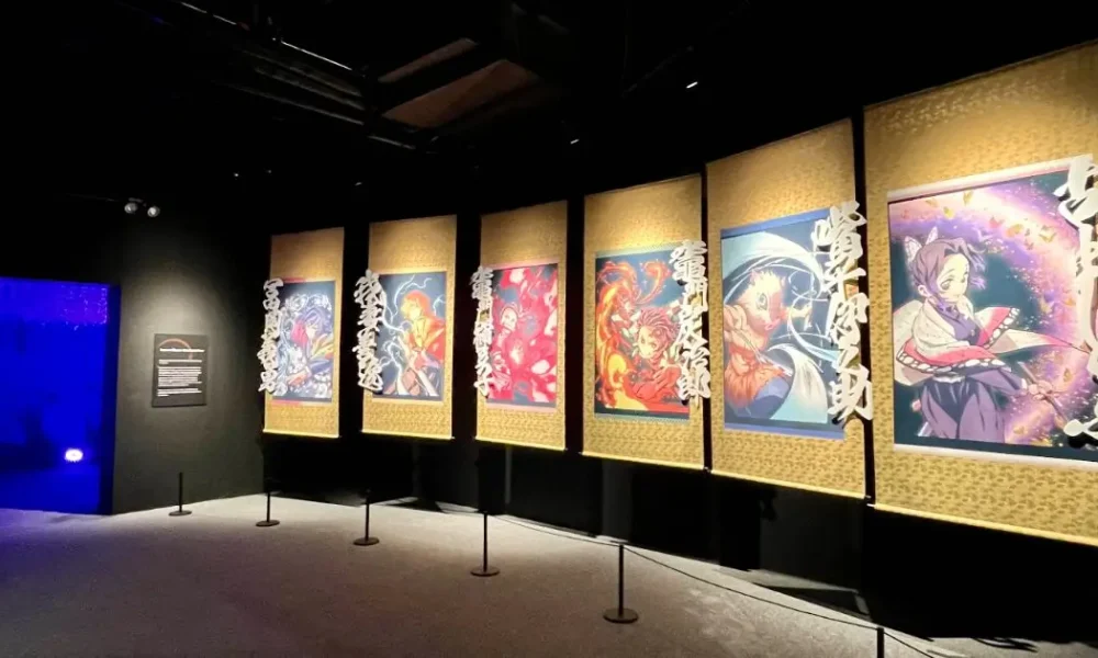 Demon Slayer exhibit sneak peek