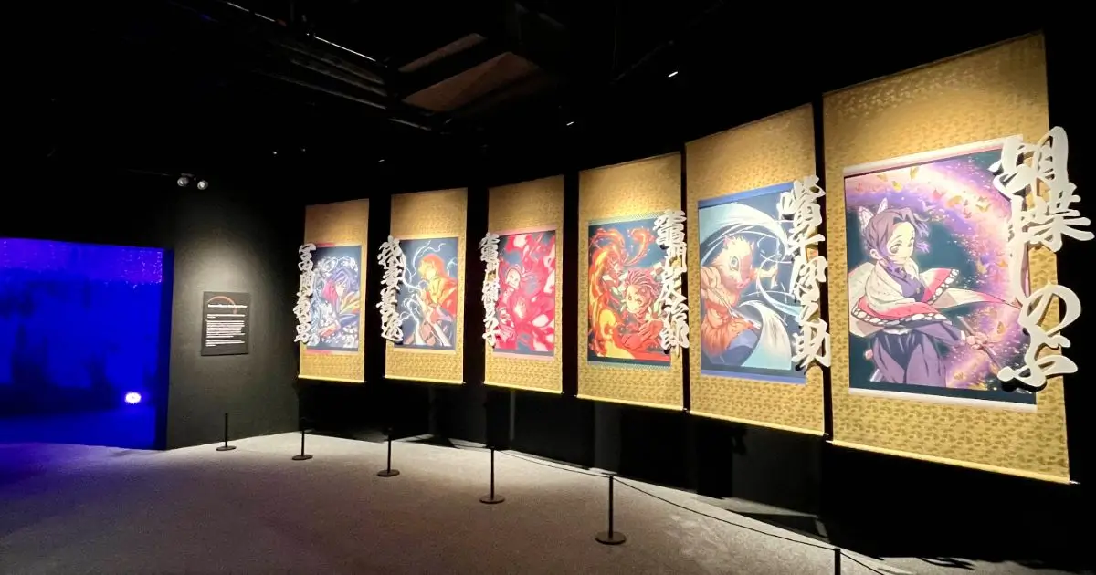 Demon Slayer exhibit sneak peek