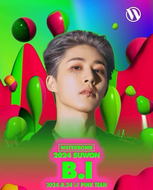 b.i hanbin waterbomb 2024 suwon