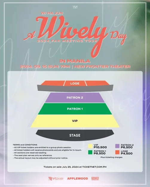 wi ha jun wively day manila fan meeting seat plan