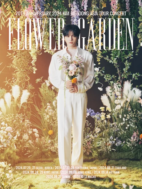 2024 KIM JAE JOONG ASIA TOUR CONCERT FLOWER GARDEN tour dates