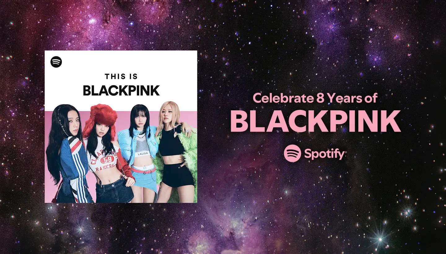8 years with blackpink spotify 1