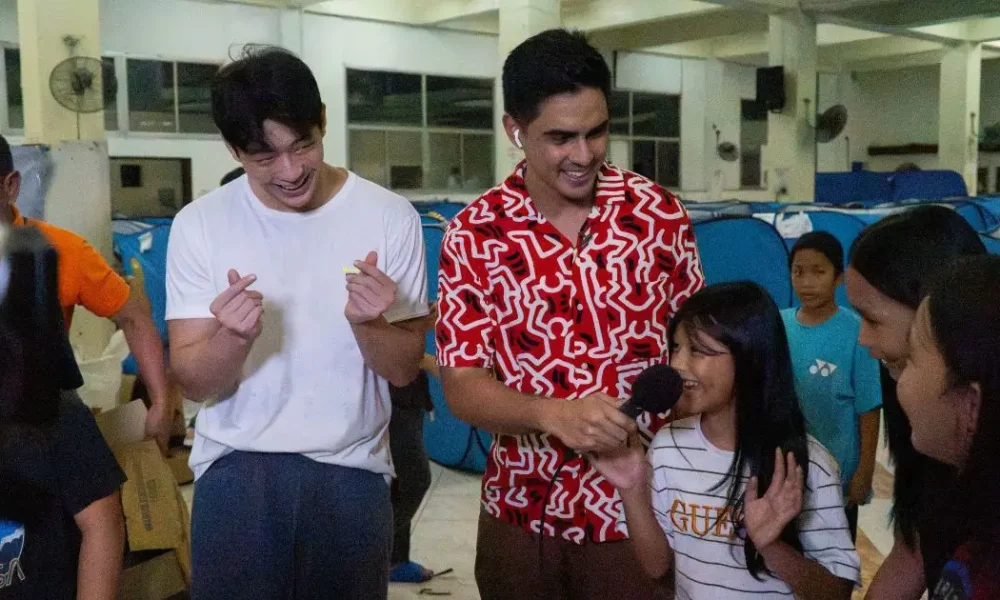 Actor Kim Ji Soon Typhoon Carina Relief Operation