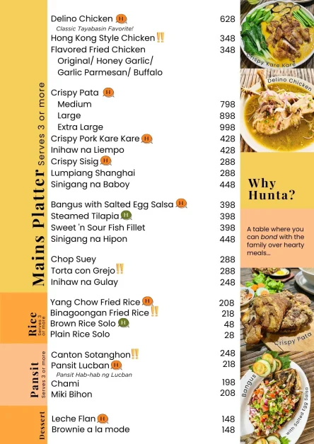 Hunta Cafe Menu 6 1