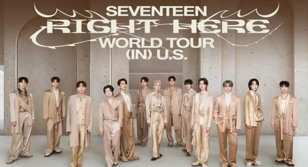 SEVENTEEN RIGHT HERE USA tour dates 2024